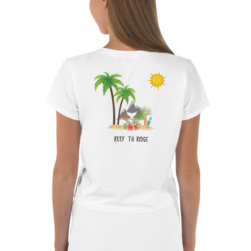 Hawaiian Crop Tee