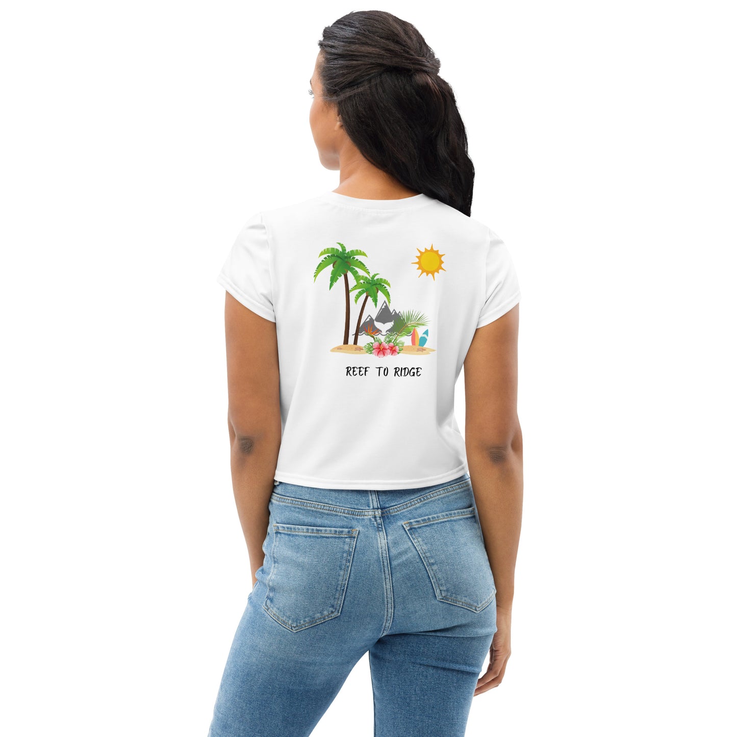 Hawaiian Crop Tee